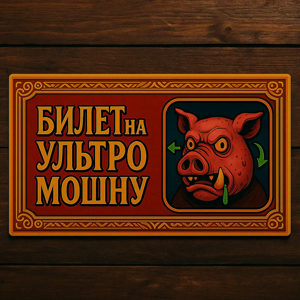 Билет на мошну