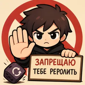 Запрещаю тебе реролить Запрещаю тебе реролить
