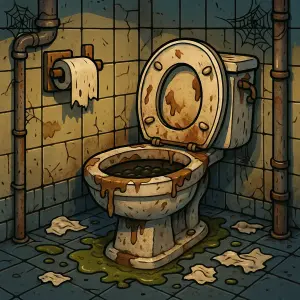 Туалет в общаге